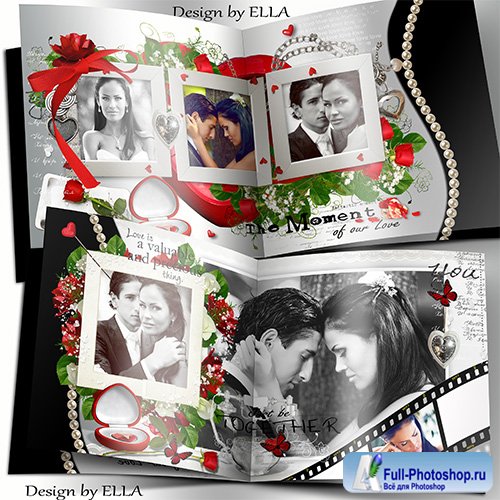 Romantic photobook-The Moment of our Love