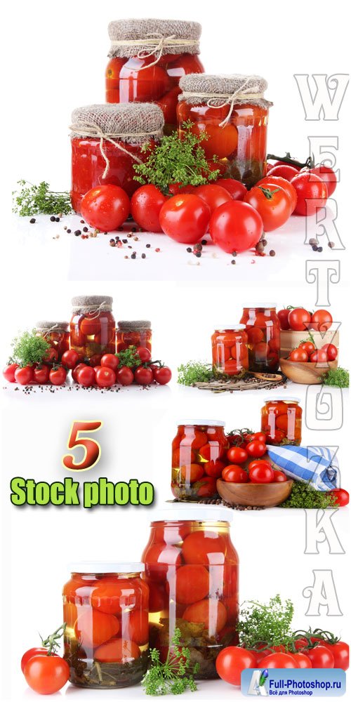 ,  / Tomatoes, canned - Raster clipart