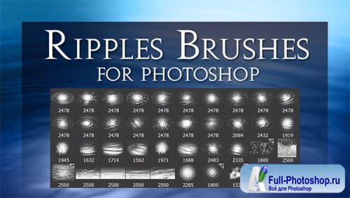  ripples brushes for photoshop