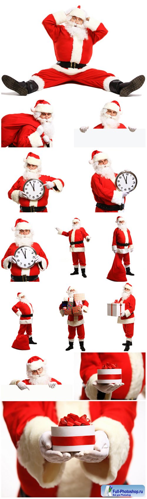 Santa Claus, Christmas, New Year