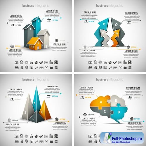 Business Infographics Element Collection