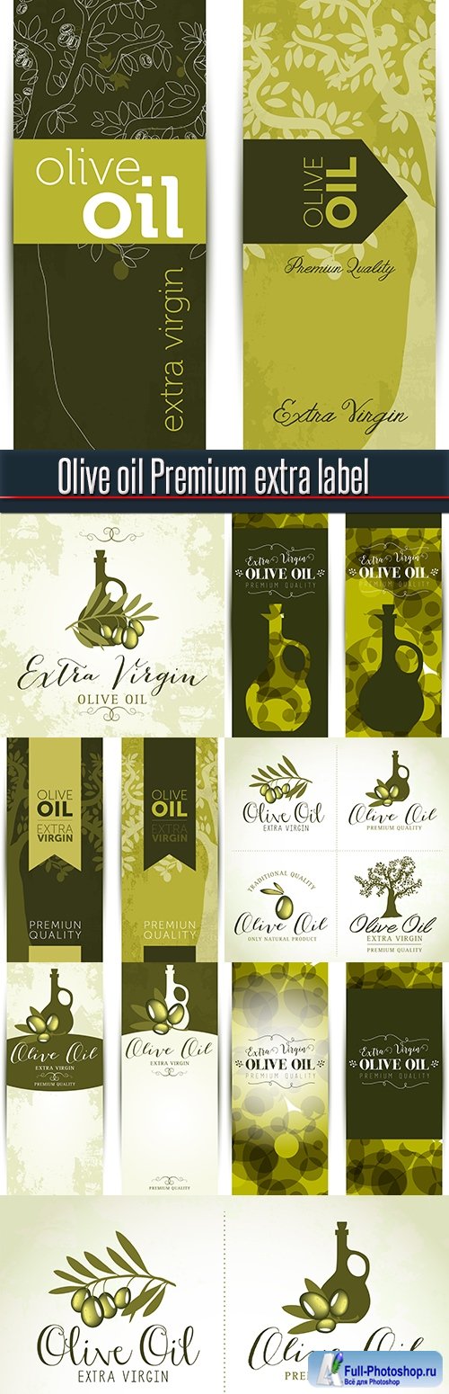 Olive oil Premium extra label