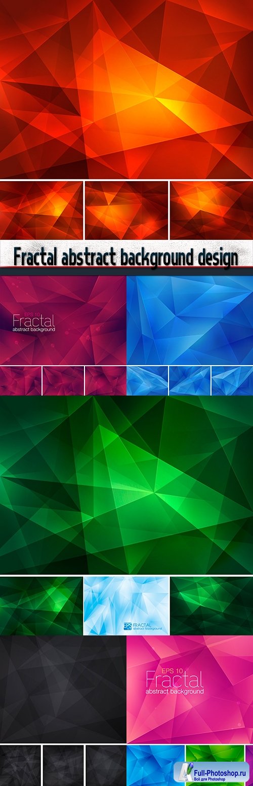 Fractal abstract background design