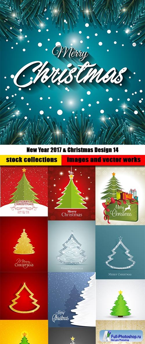New Year 2017 & Christmas Design 14