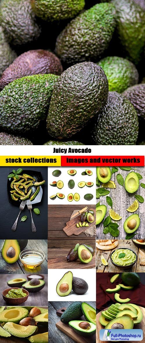 Juicy Avocado - 57xUHQ JPEG Professional Stock Images