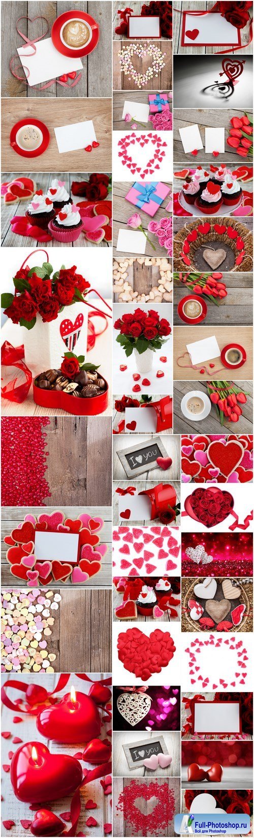 Love, Romance, Heart, Gifts - Valentines Day part 5 - Set of 40xUHQ JPEG Professional Stock Images