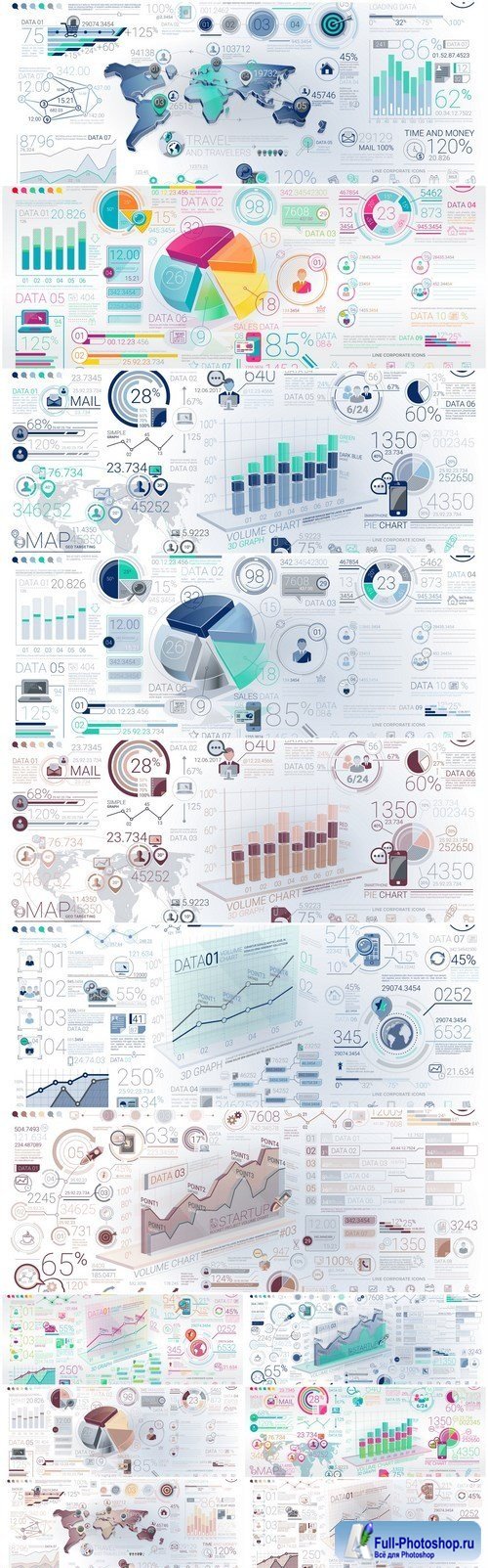 Infographics Design Elements #285