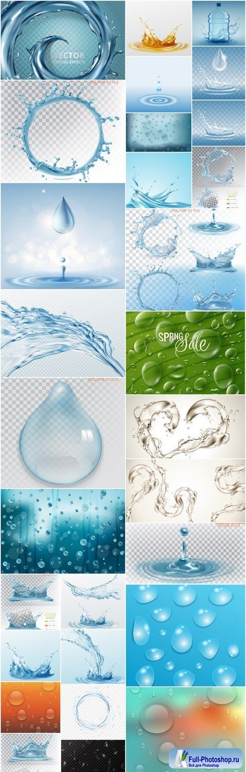 Water Splash Collection