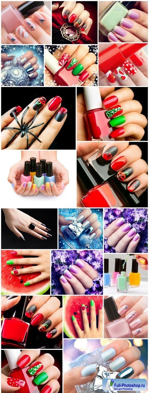 The idea of fashion manicure #2 21X JPEG