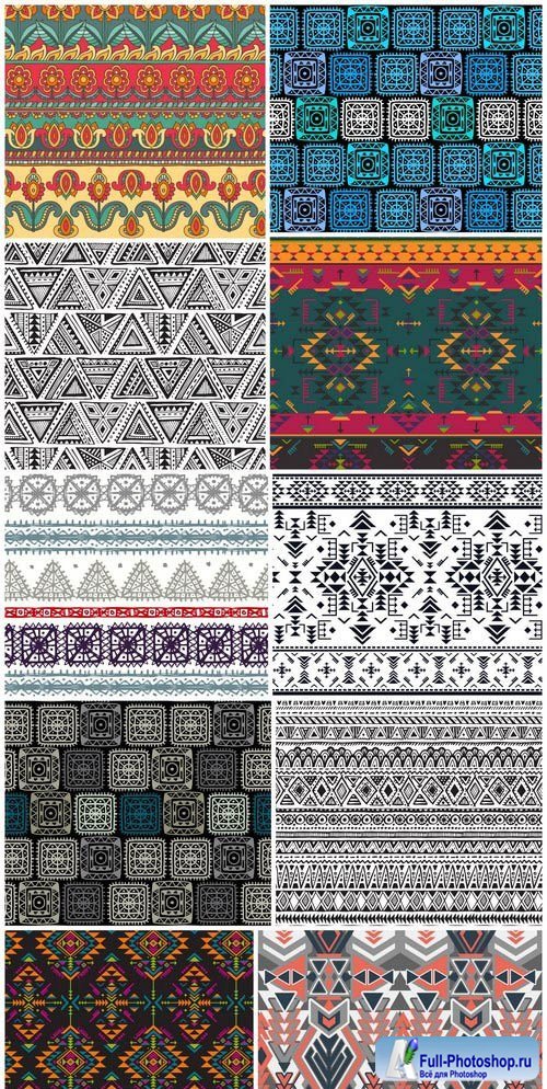 Tribal & Ethnic Ornaments 6 - 21xEPS Vector Stock