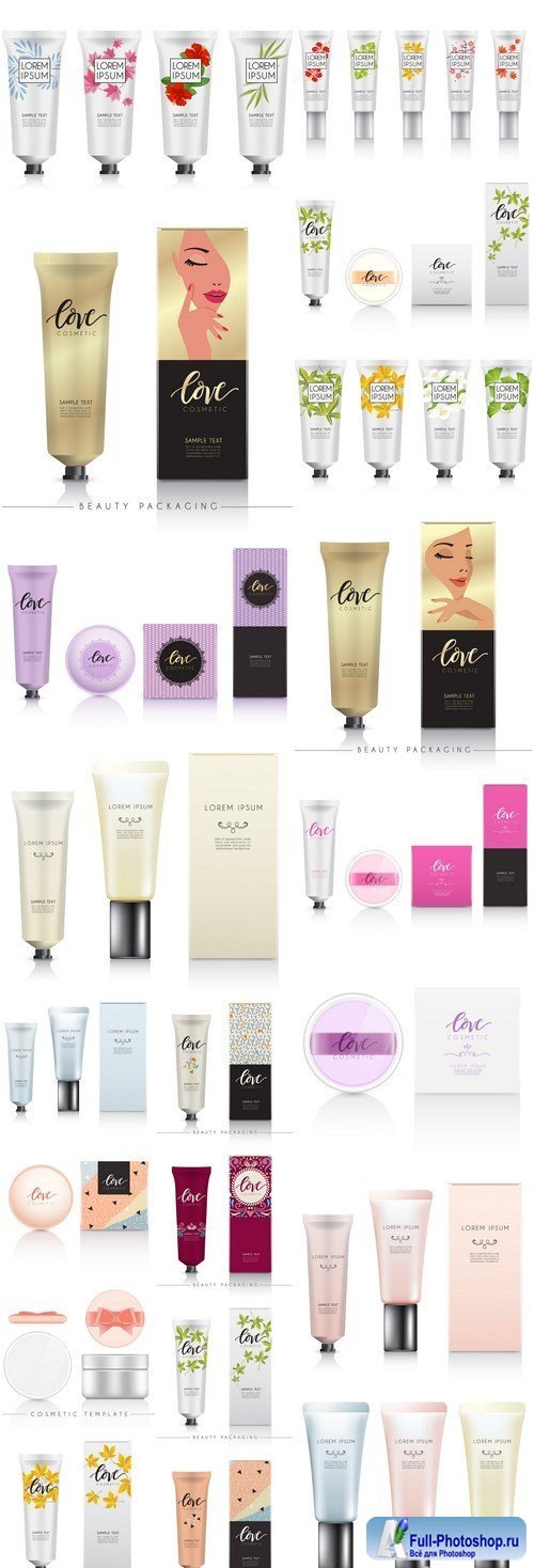 Cream Tube Cosmetics