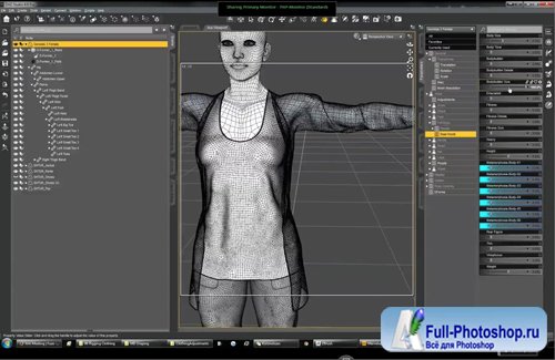 Daz Studio Content Creation Mastery Part 6 : Rigging and Morphing Clothing Items