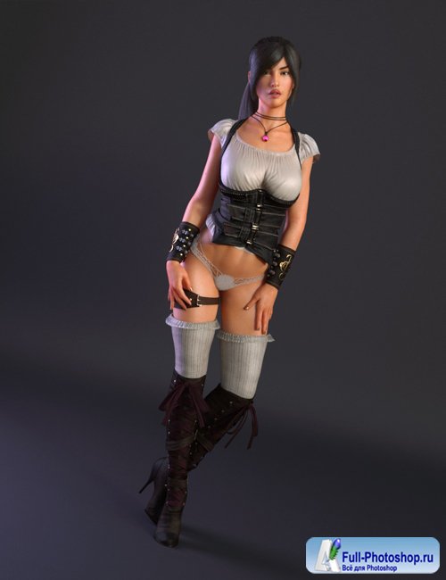 Venom Blade Fantasy Outfit for Genesis 8 Female(s)