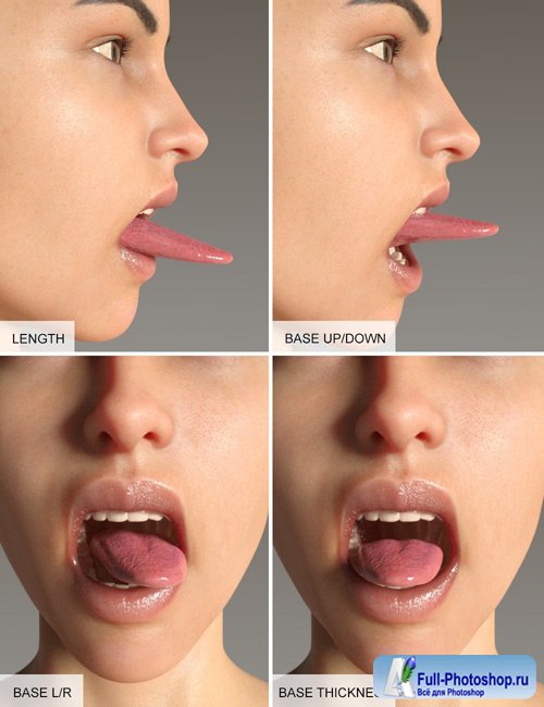 Easy Tongue for Genesis 8 Female(s)