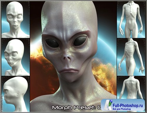 EJ Alien Creator Morphs for Genesis 8 Female(s)