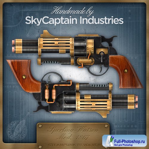 Sperling-Watson Mod. 1867 Steampunk Revolver