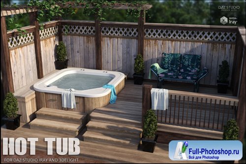 Hot Tub Daz Studio