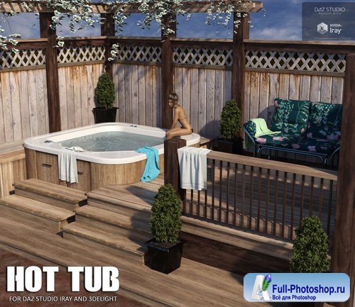 Hot Tub Daz Studio