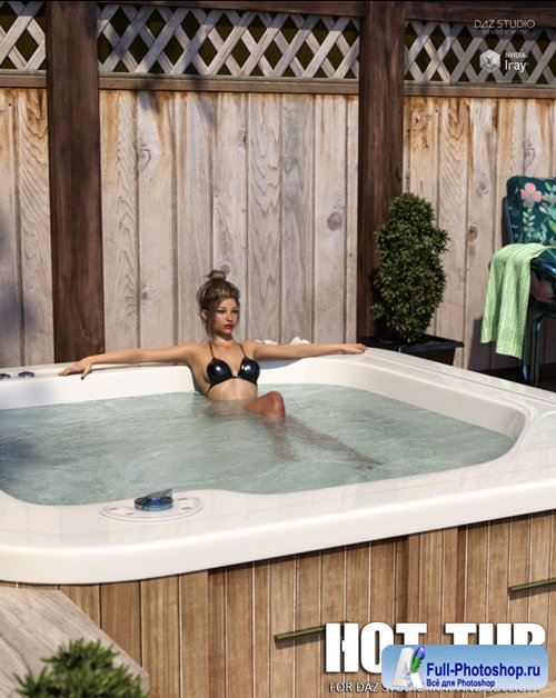 Hot Tub Daz Studio