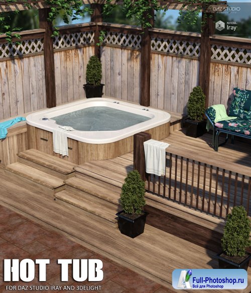 Hot Tub Daz Studio