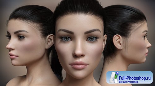 P3D Yvette for Genesis 8 Female