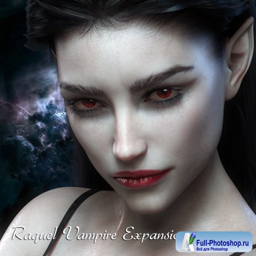 Raquel Vampire Expansion for G3F/G8F