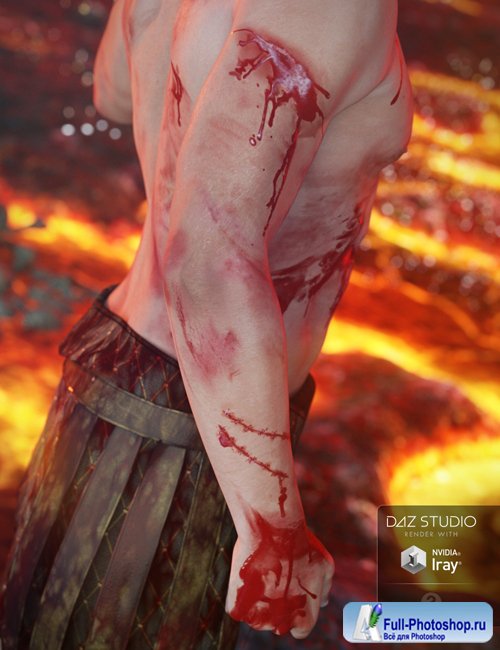 Additional Blood Layers for Genesis 3 Male(s)