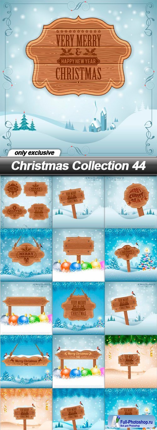 Christmas Collection 44 - 16 EPS