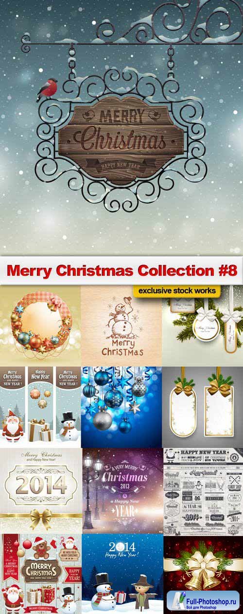 Merry Christmas Collection #8, 25xEPS