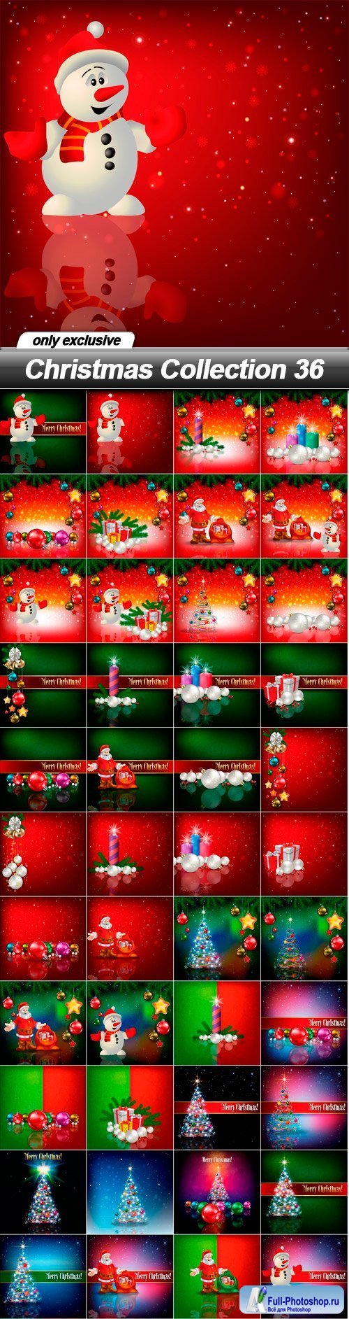 Christmas Collection 36 - 48 EPS