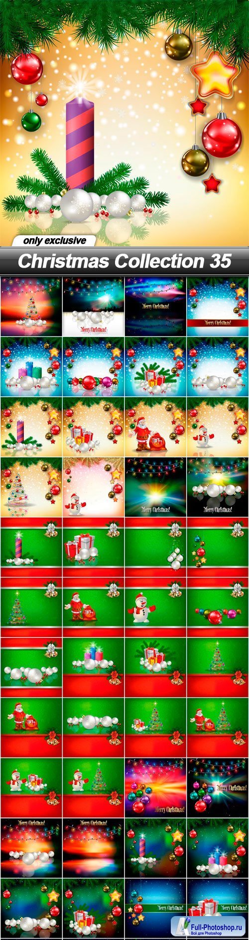 Christmas Collection 35 - 48 EPS