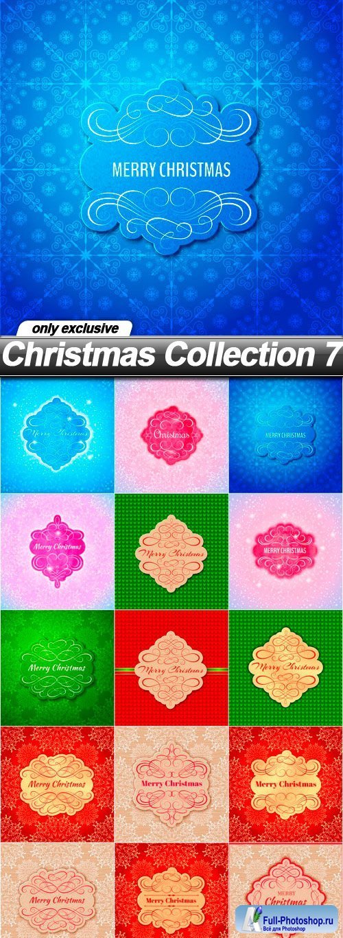 Christmas Collection 7 - 15 EPS