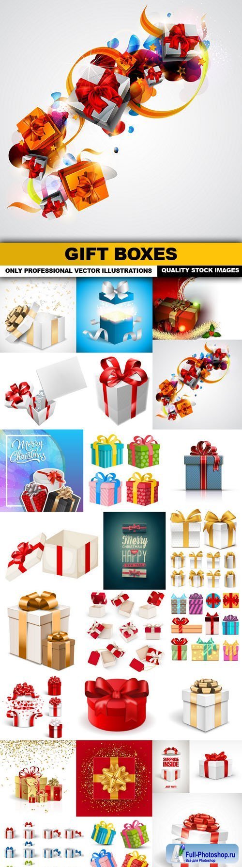 Gift Boxes - 25 Vector