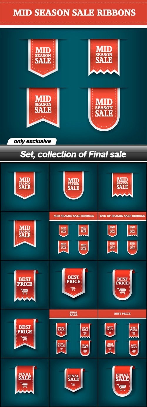 Set, collection of Final sale - 17 EPS