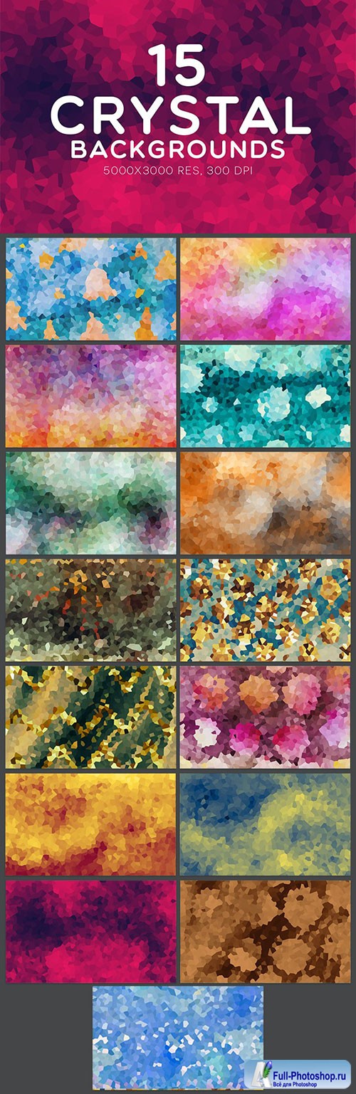 15 Crystal Backgrounds For Website Design