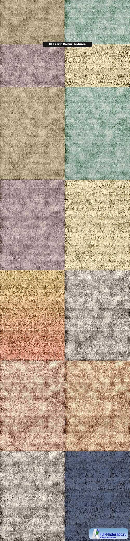 10 Fabric Colour Textures