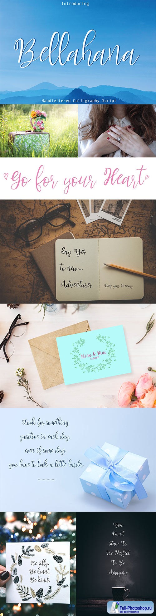 CM - Bellahana Script Font 1566699