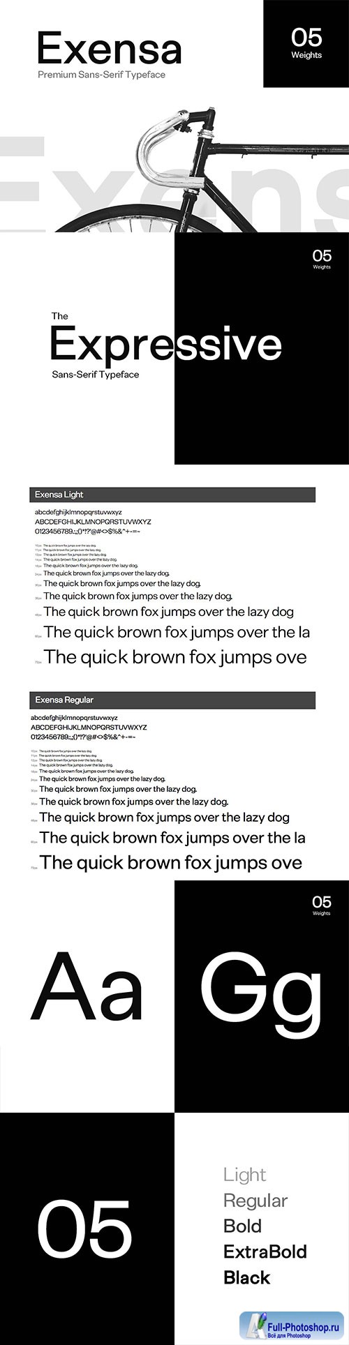 CM - Exensa Grotesk Typeface + Web Fonts 2436076