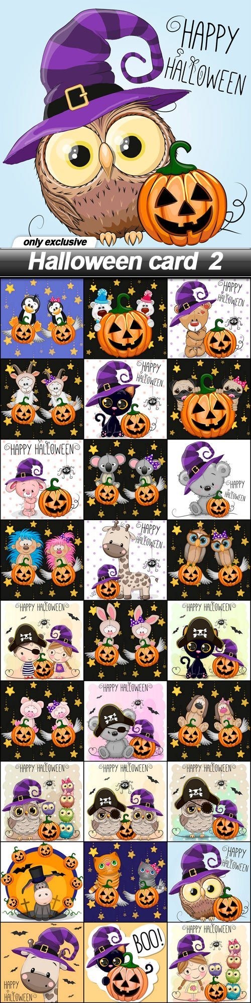 Halloween Card #2, 30xEPS