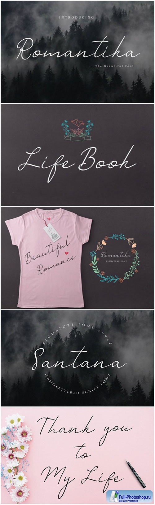 CreativeMarket Romantika Font 2386379