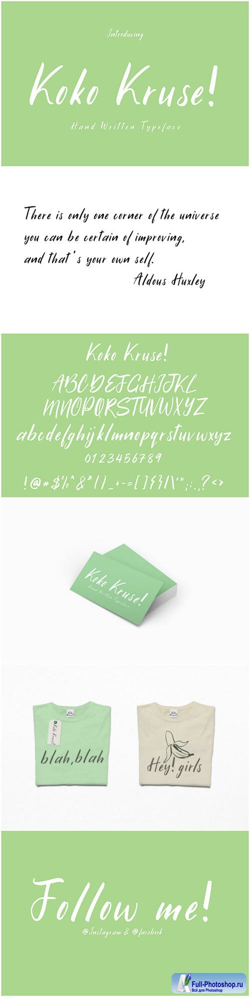 CreativeMarket Koko Kruse | Hand Written Font 1656942