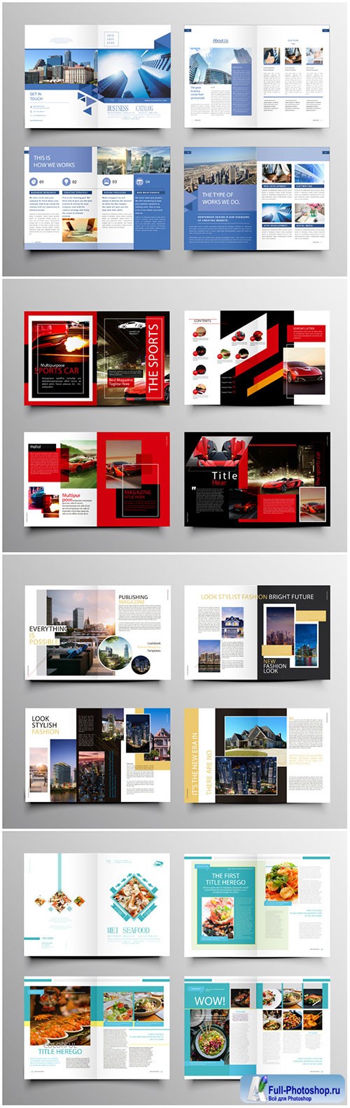 Brochure template vector layout design, corporate business annual report, magazine, flyer mockup # 228