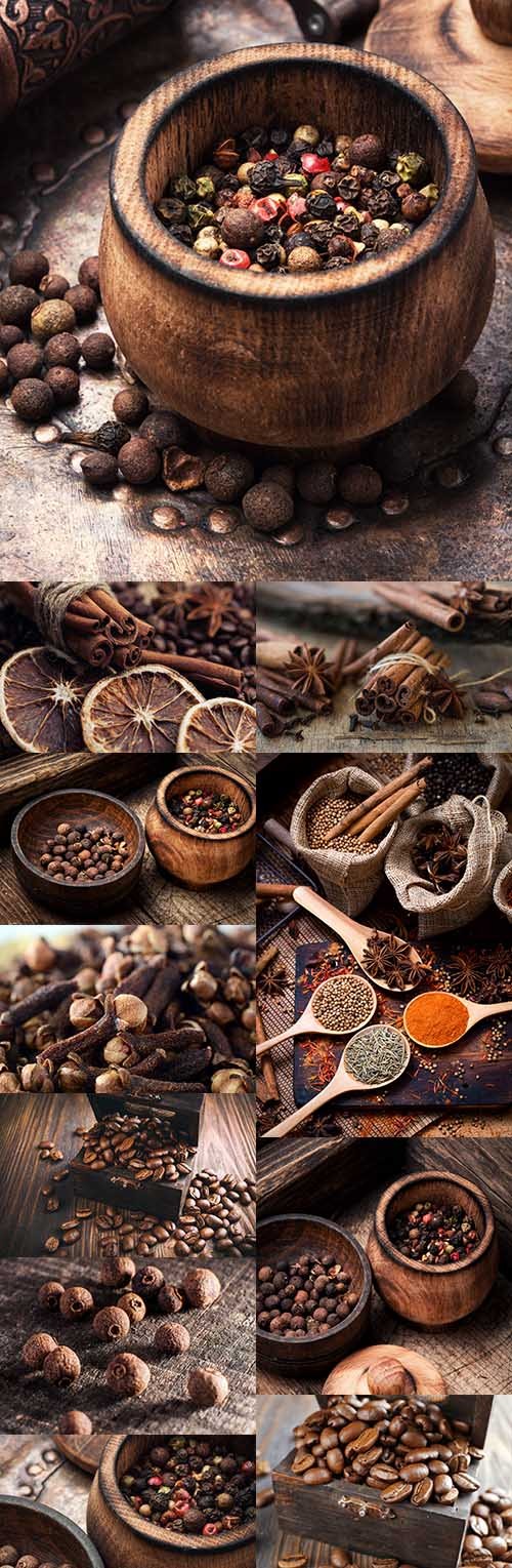 Fragrant spices seed coffee tack cinnamon