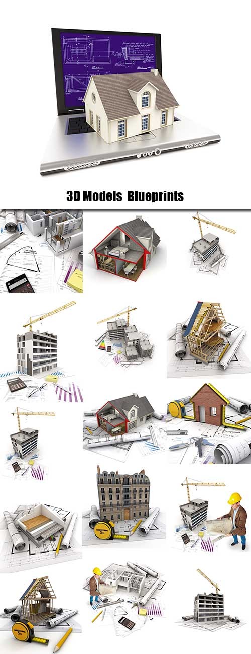 3D Models Blueprints 25 jpeg