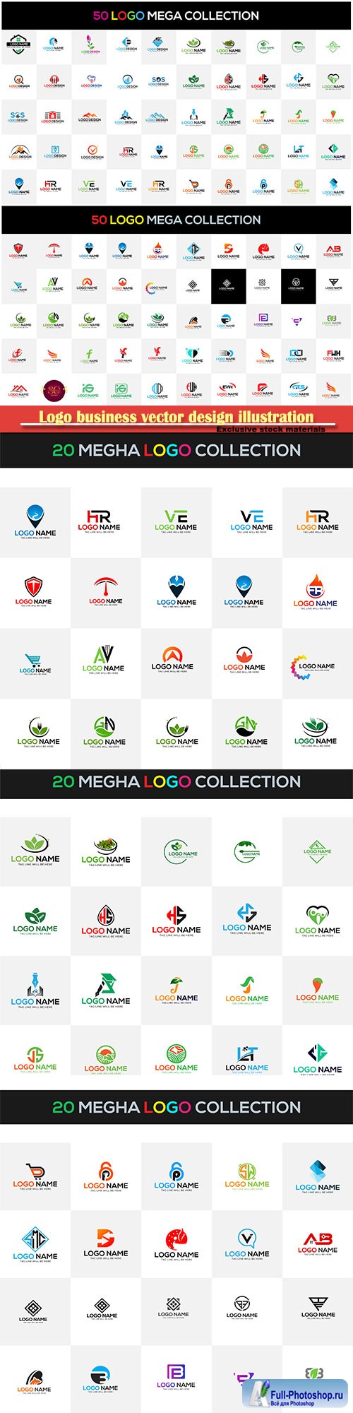 Logo business vector design illustration # 40