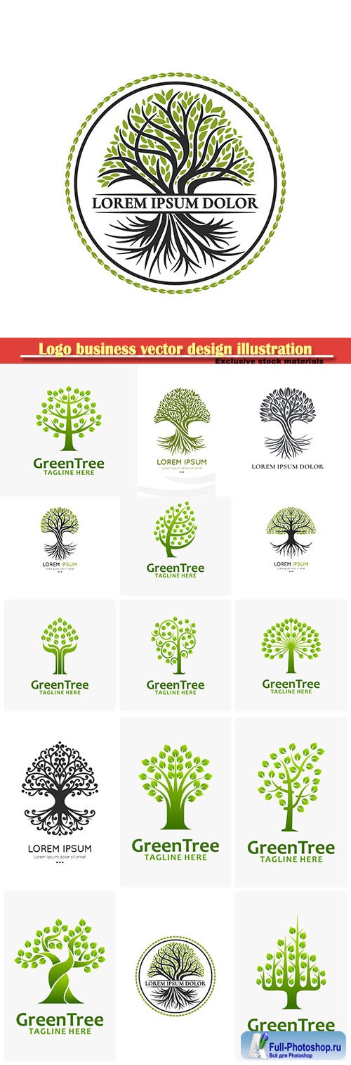 Logo business vector design illustration # 98