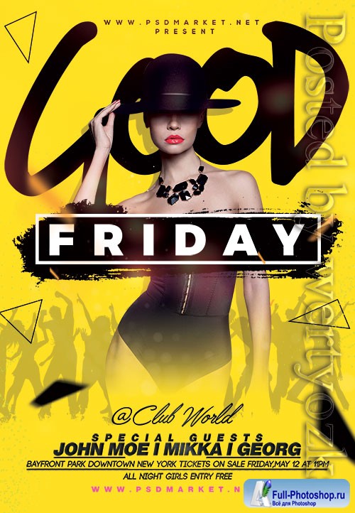 Good friday - Premium flyer psd template