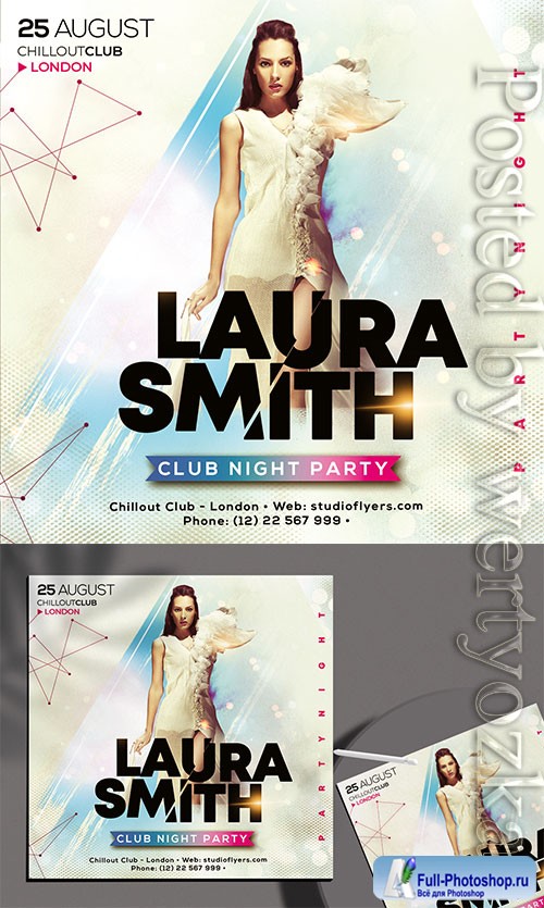 Club_Night_Party - Premium flyer psd template