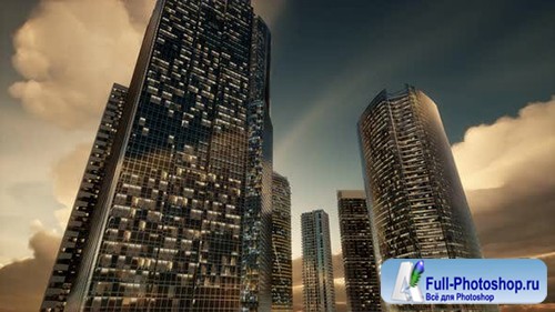 Videohive - Skyscrapers or Modern Buildings in the City - 
25083126