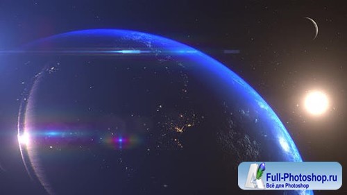 Videohive - Earth And Moon Sunrise South America - 
25060248